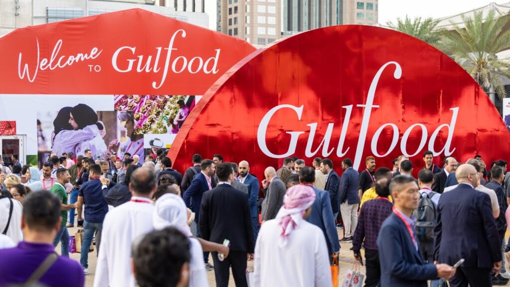 Image showing people at Gulfood expo